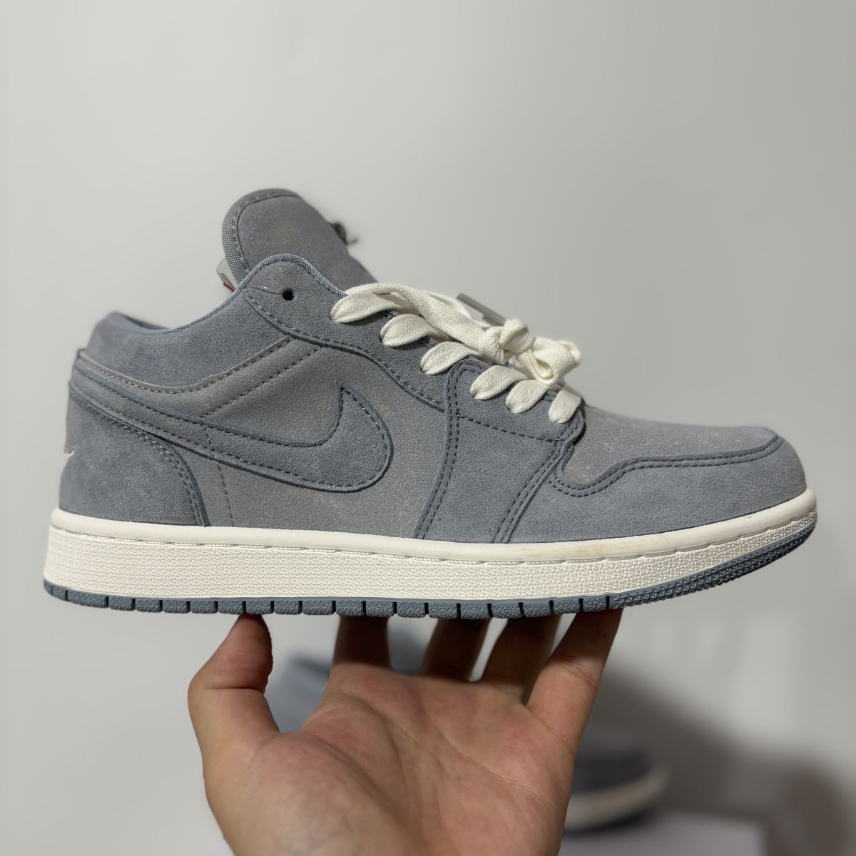 AJ1 low浅灰蓝 Air Jordan 1 se 乔1简洁经典 低帮 板鞋 浅灰色 IW0819-49813