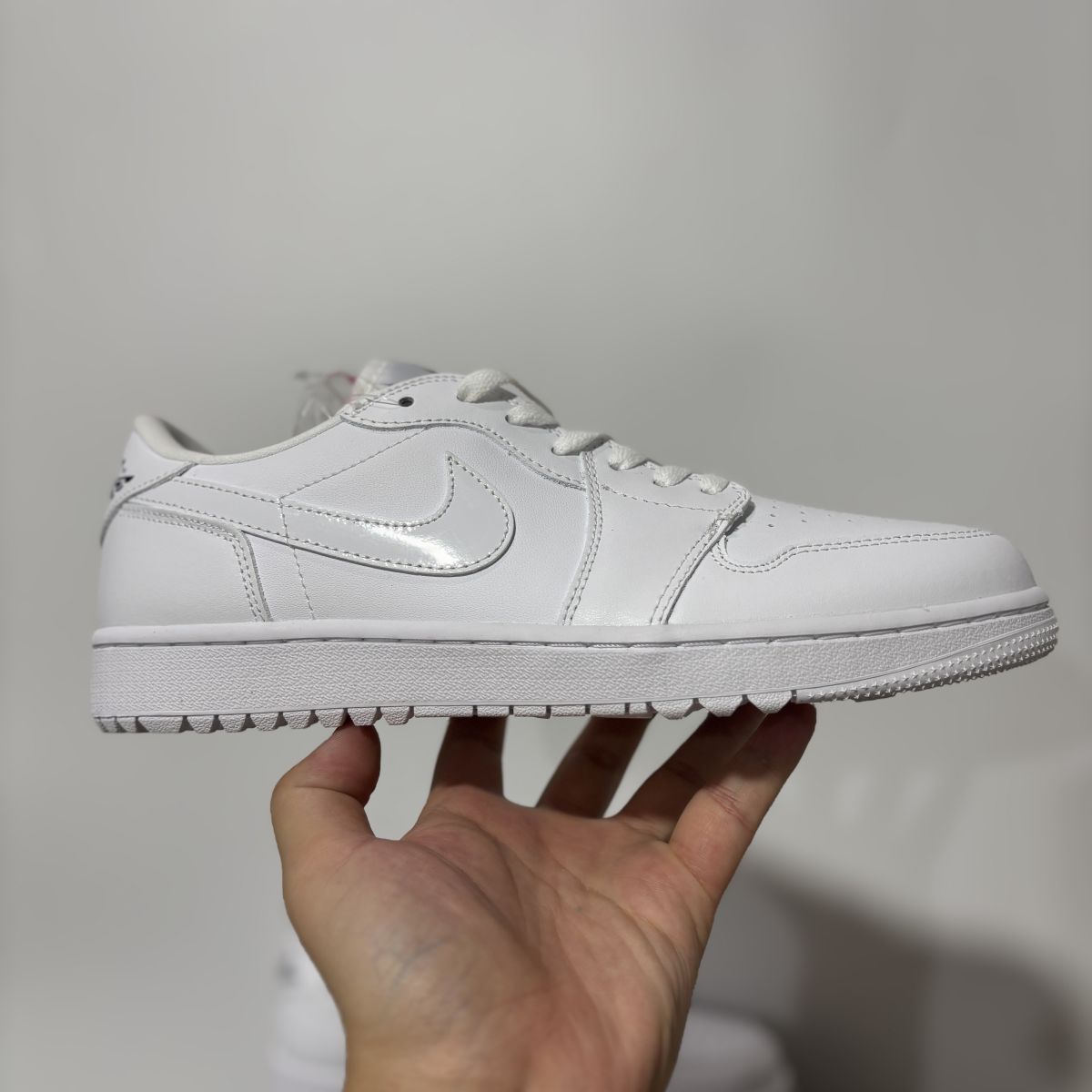 AJ1 low高尔夫白色 Air Jordan 1 Low 乔1低帮舒适 防滑耐磨复古篮球鞋 男女同款 DD9315-120