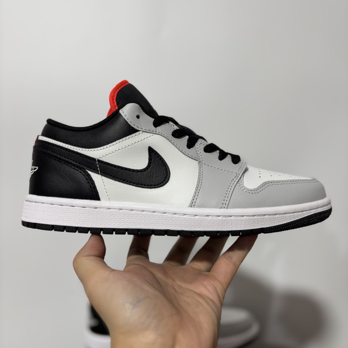 AJ1 low黑白灰 DT纯原⚡️Air Jordan 1 乔1低帮舒适经典 低帮 复古篮球鞋 553558-045