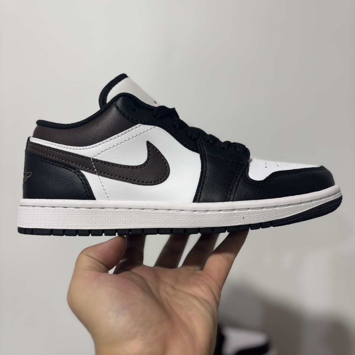 AJ1 low黑白棕 DT纯原版⚡️Air Jordan 1 乔1舒适百搭 低帮 板鞋 男女同款 IO3393-010