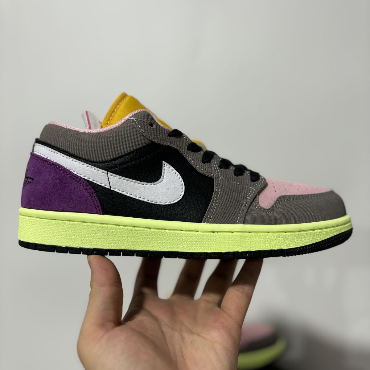 AJ1 low黑棕 Air Jordan 1 Low "Tokyo Bio Hack" 时尚舒适 防滑耐磨 低帮 复古篮球鞋 HQ2010-005