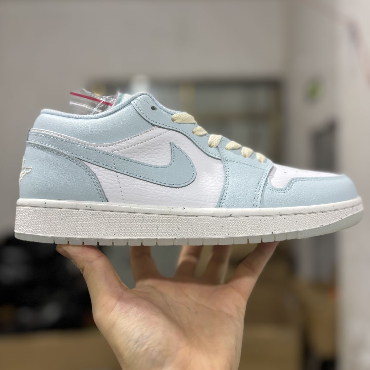 AJ1 low白浅绿 Air Jordan 1 Low 乔1减震防滑低帮复古篮球鞋 HJ5999-400