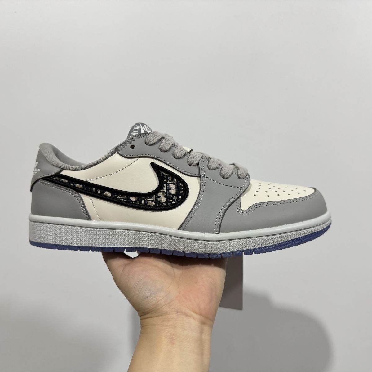 AJ1迪奥低帮 纯原版⚡️DIOR × Air Jordan 1 low OG 乔1迪奥联名低帮 头层皮 原盒