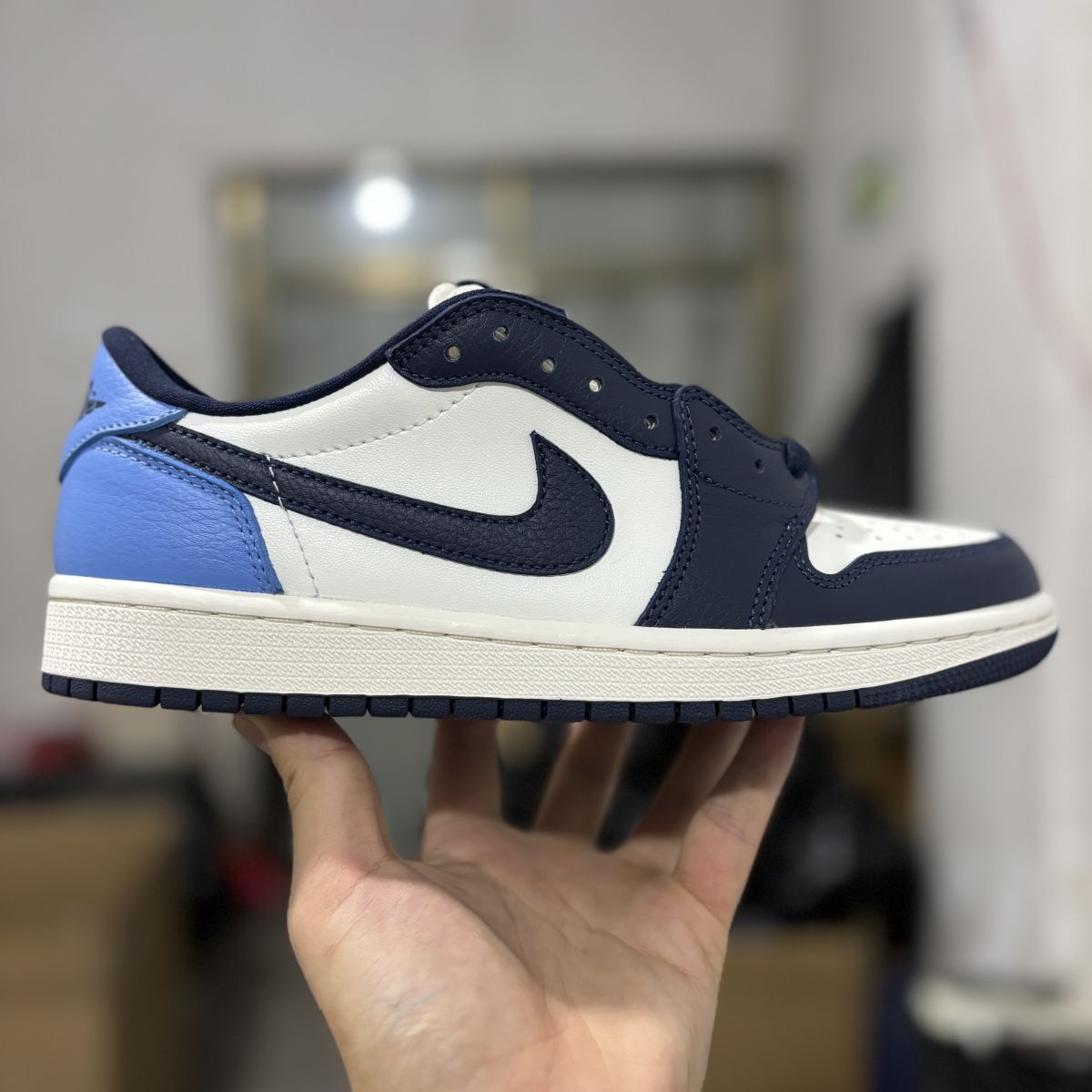 AJ1低帮黑曜石 纯原版⚡️Air Jordan 1 Low OG “Obsidian” 乔1耐磨透气 低帮 复古篮球鞋黑白蓝 CZ0790-400