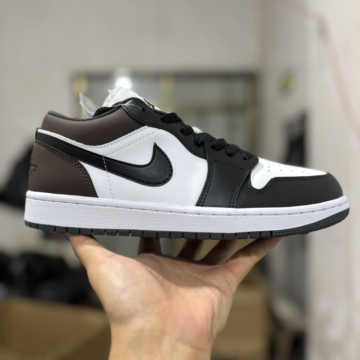 AJ1黑棕 Air Jordan 1 Low 乔1舒适耐用 防滑耐磨 低帮 复古篮球鞋 男女同款 553558-042