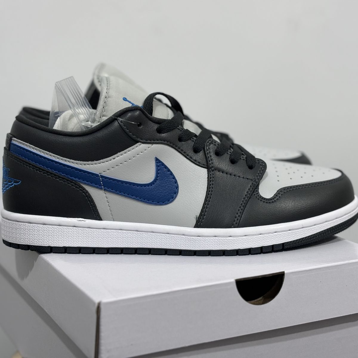 AJ1 low深灰蓝 Air Jordan 1 Low乔1 低帮复古运动休闲鞋男女同款 DC0774-040