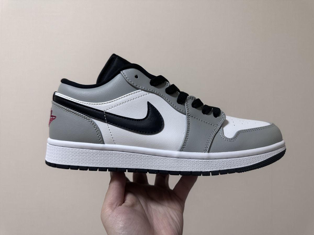 AJ1 Low烟灰 纯原版Air Jordan 1 Low 乔1低帮板鞋 553558-030