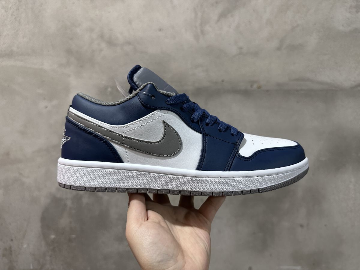 AJ1 low真蓝 Air Jordan 1 Low AJ1新白蓝低帮篮球鞋553558-412