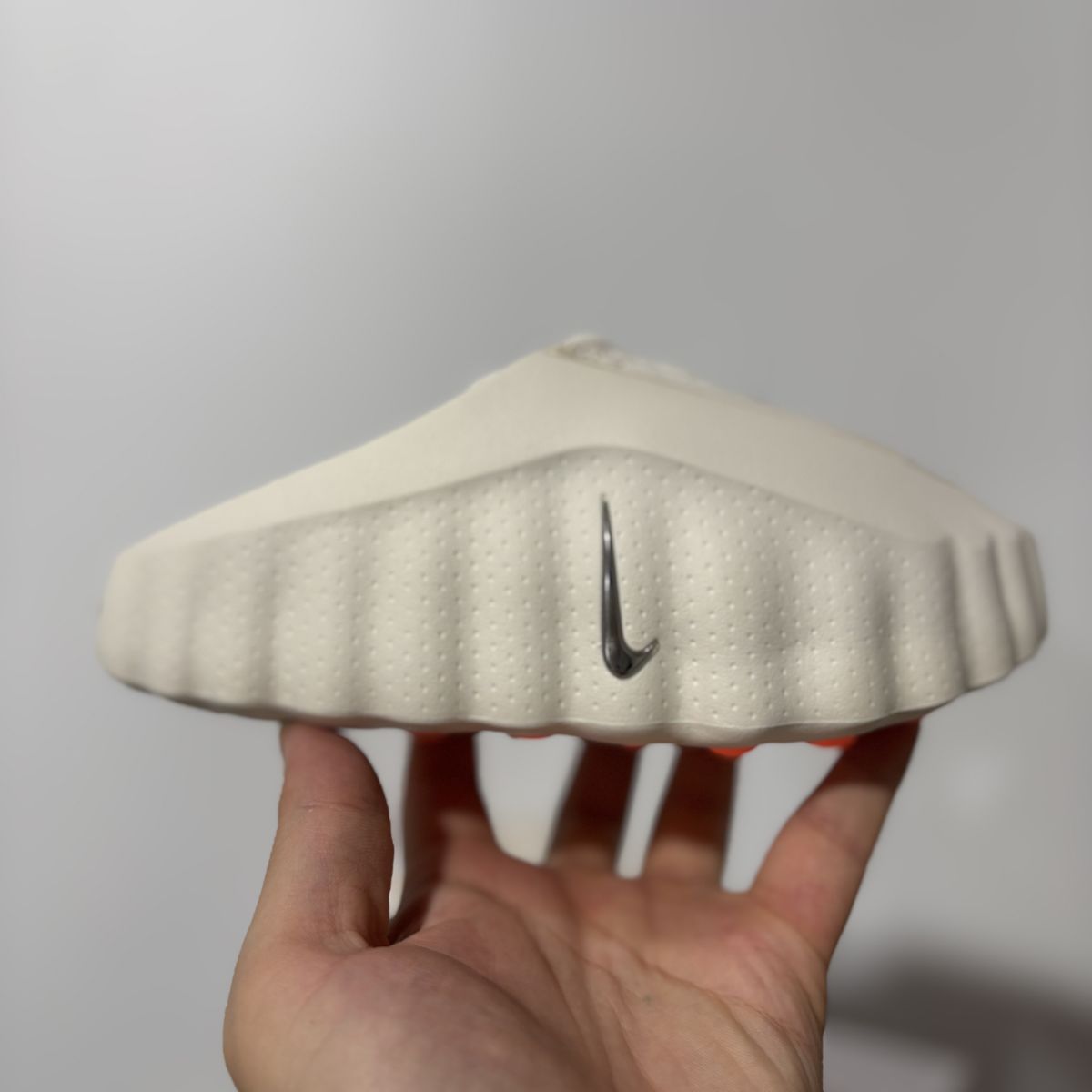 耐克按摩拖鞋童鞋杏色 纯原版⚡️ Nike Mind 001 舒适贴合科技风包头拖鞋 男女同款 偏小一码 HQ4307-002