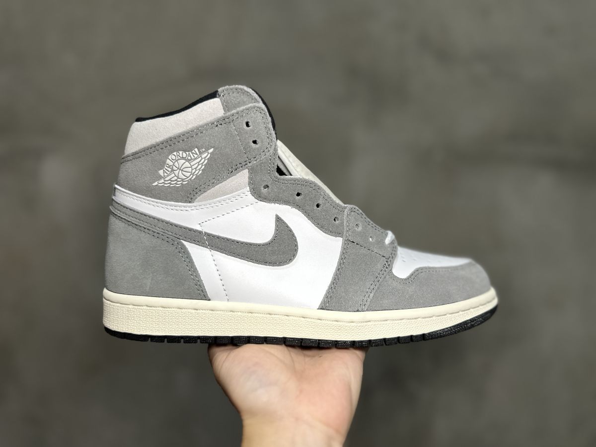 AJ1 水洗灰高帮 Air Jordan 1 High OG “Washed Heritage”乔 1 白灰水泥灰高帮板鞋 DZ5485-051