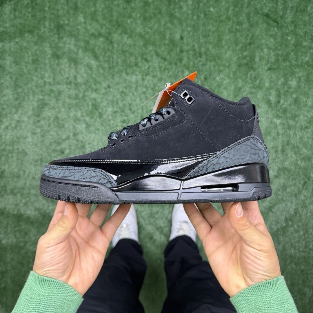 AJ3黑猫 LW版⚡️Air Jordan 3 天花板品质 乔3篮球鞋 CK9246-168尺码：36-48.5