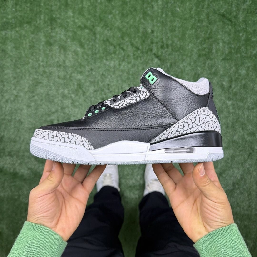 AJ3蒂芙尼 LW版⚡️Air Jordan 3 天花板品质 乔3篮球鞋 CT8532-031尺码：36-48.5