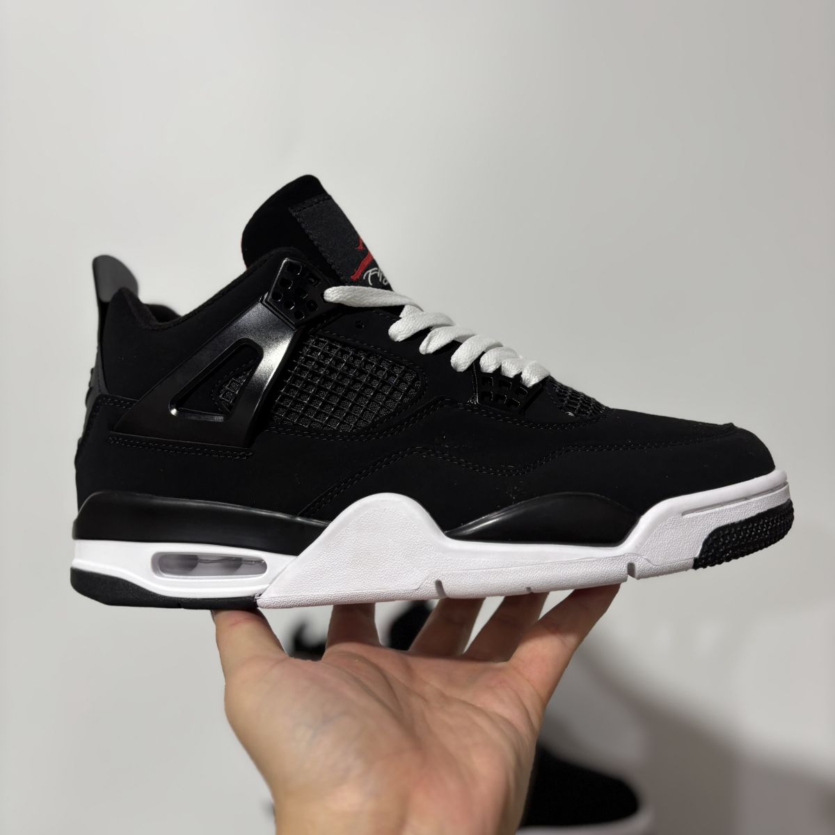 AJ4黑白 Air Jordan 4 "Bloodline" 乔4经典日常 低帮 复古篮球鞋 男女同款 FV5029-005尺码：36-47