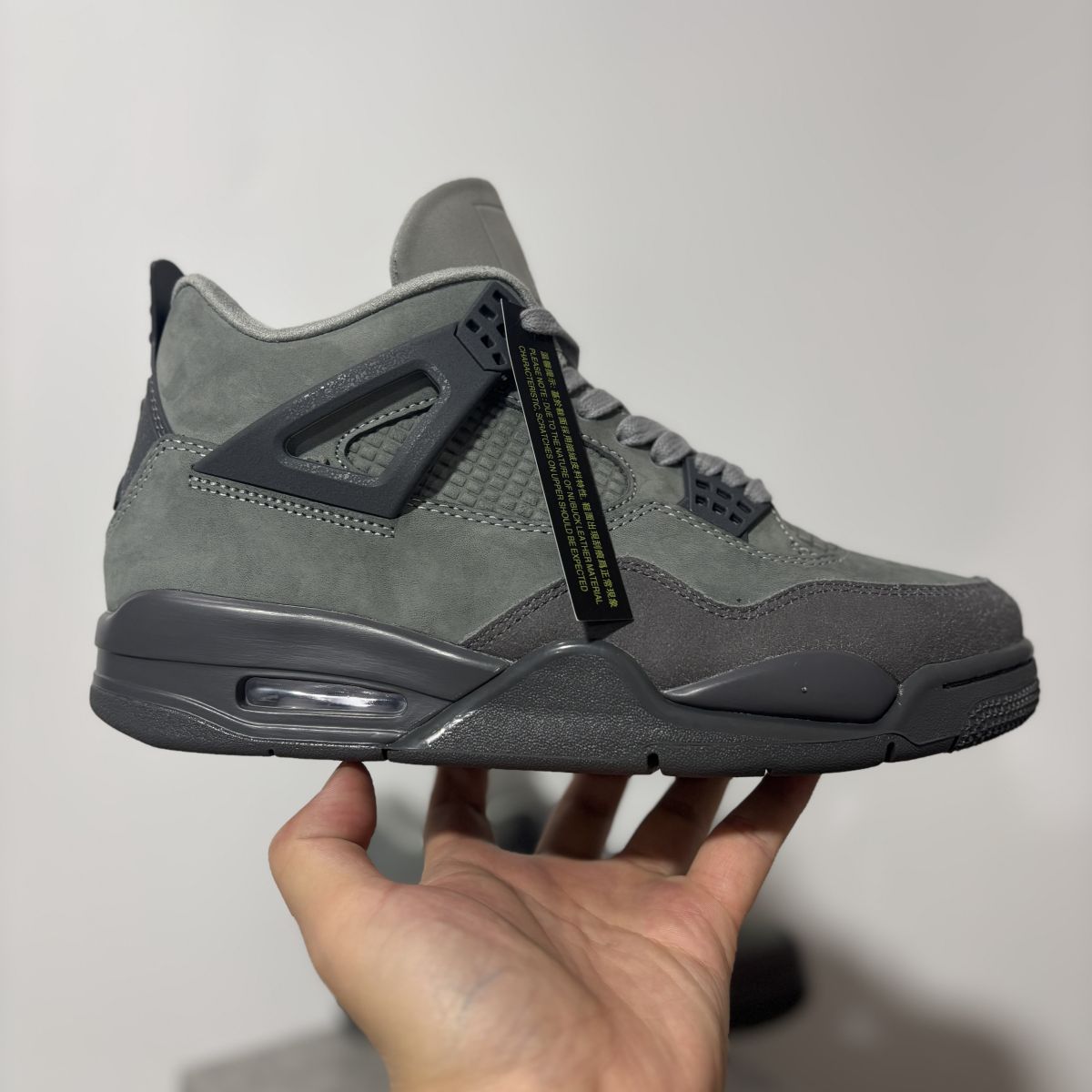 AJ4烟灰 F纯原版⚡️Air Jordan 4 SE "Smoke Grey" 乔4防滑 中帮复古篮球鞋 FQ7928-001尺码：36-47.5