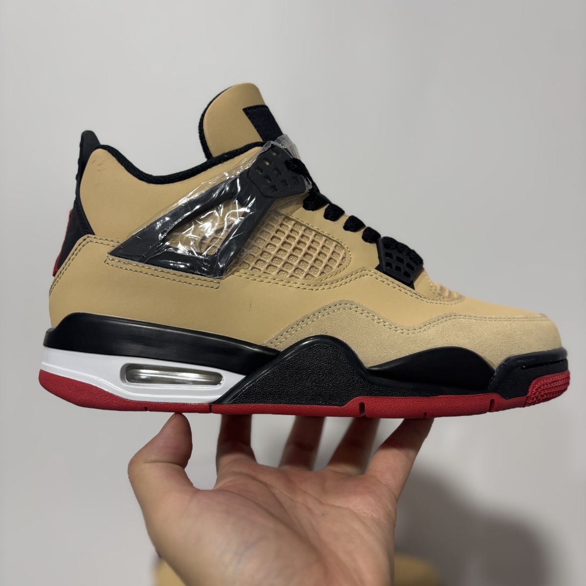 AJ4棕红披萨 F纯原版⚡️Air Jordan 4 GS「Pizza」 乔4披萨配色篮球鞋 IH2094-20013尺码：36-48.5