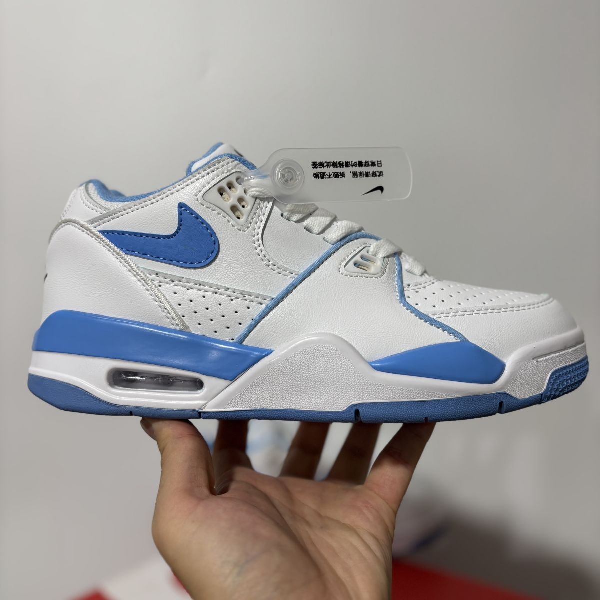 AJ4兄弟款大学蓝 Nike Air Flight 89 乔 4 兄弟款气垫篮球鞋 HJ4484-100尺码：36-46
