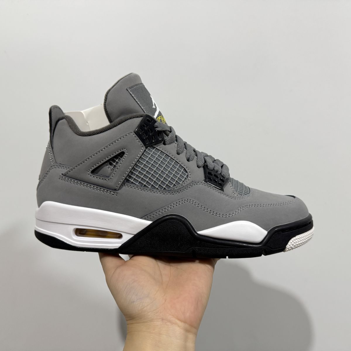 AJ4灰老鼠 HC纯原版⚡️Air Jordan 4 cool grey 乔4酷灰灰老鼠复古篮球鞋 酷灰 2019年版 308497-007 尺码：40-48.5有45.5