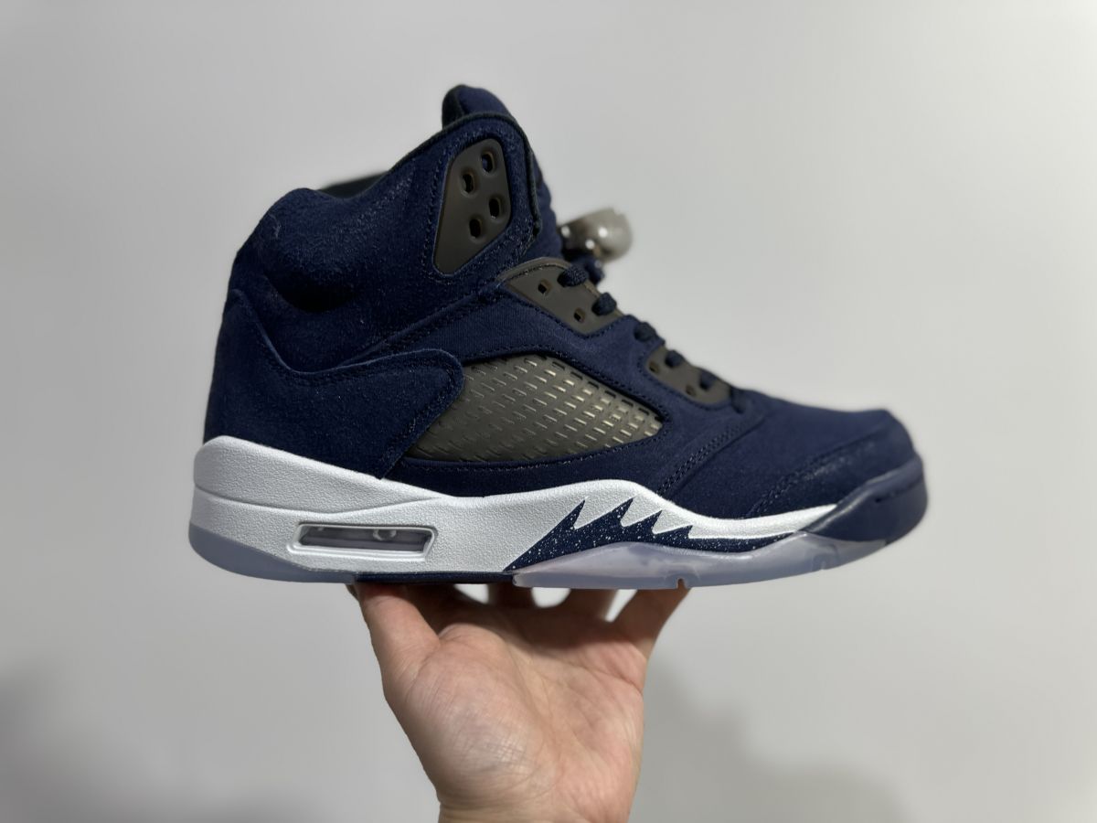 AJ5乔治城 Air Jordan 5 "Georgetown" 乔 5深蓝乔治城篮球鞋 FD6812-400 尺码：36-47.5 情侣