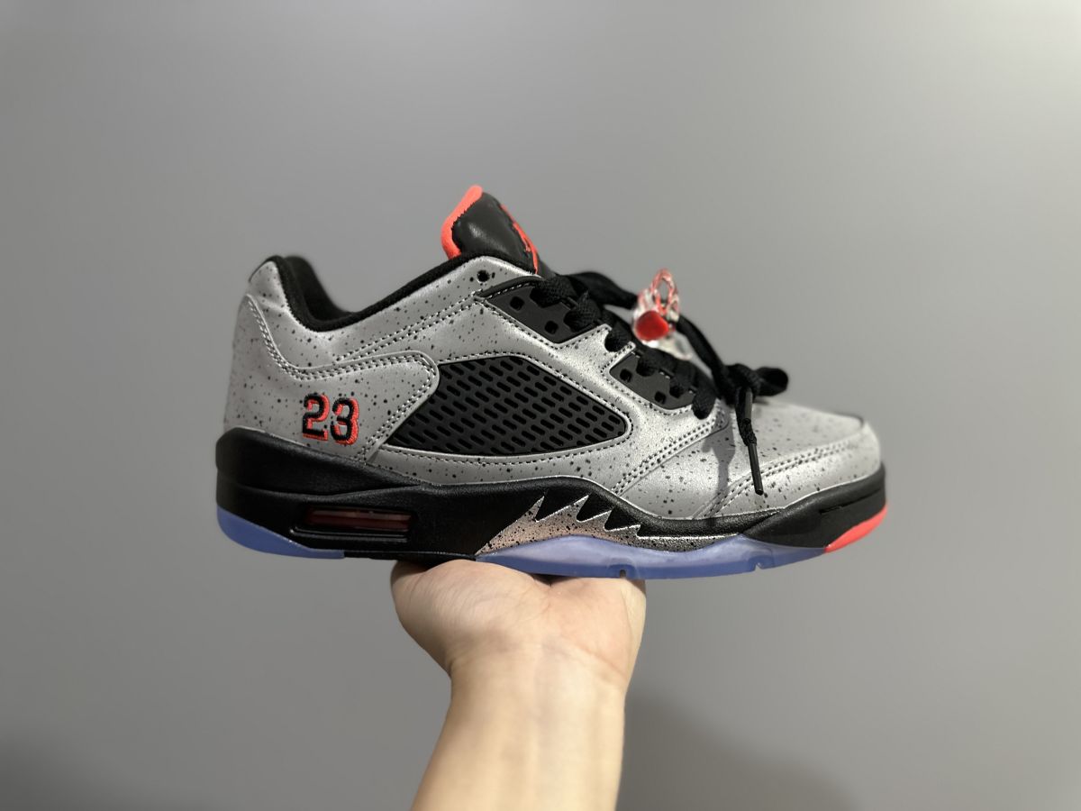 AJ5内马尔 Air Jordan X Neymar LOW GS 乔5内马尔3M反光篮球鞋 846316-025  尺码：36-47.5 情侣