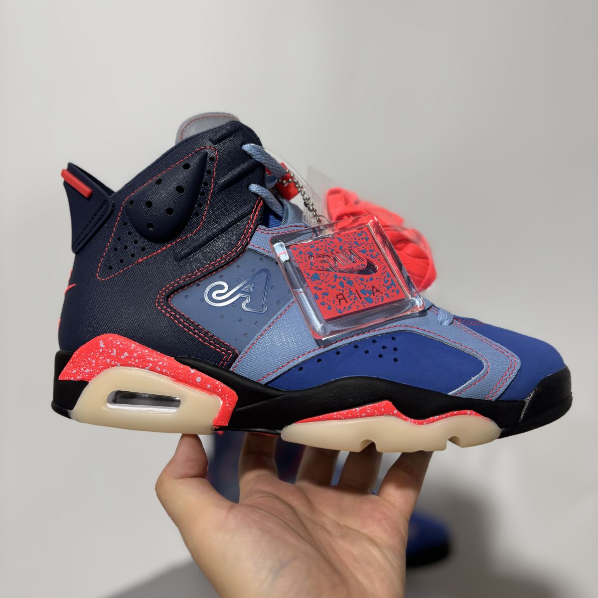 AJ6 NY联名牛仔蓝 中端⚡️Jordan × Awake NY Air Jordan 6 舒适贴合 复古篮球鞋 IQ5706-400 40-47.5男款