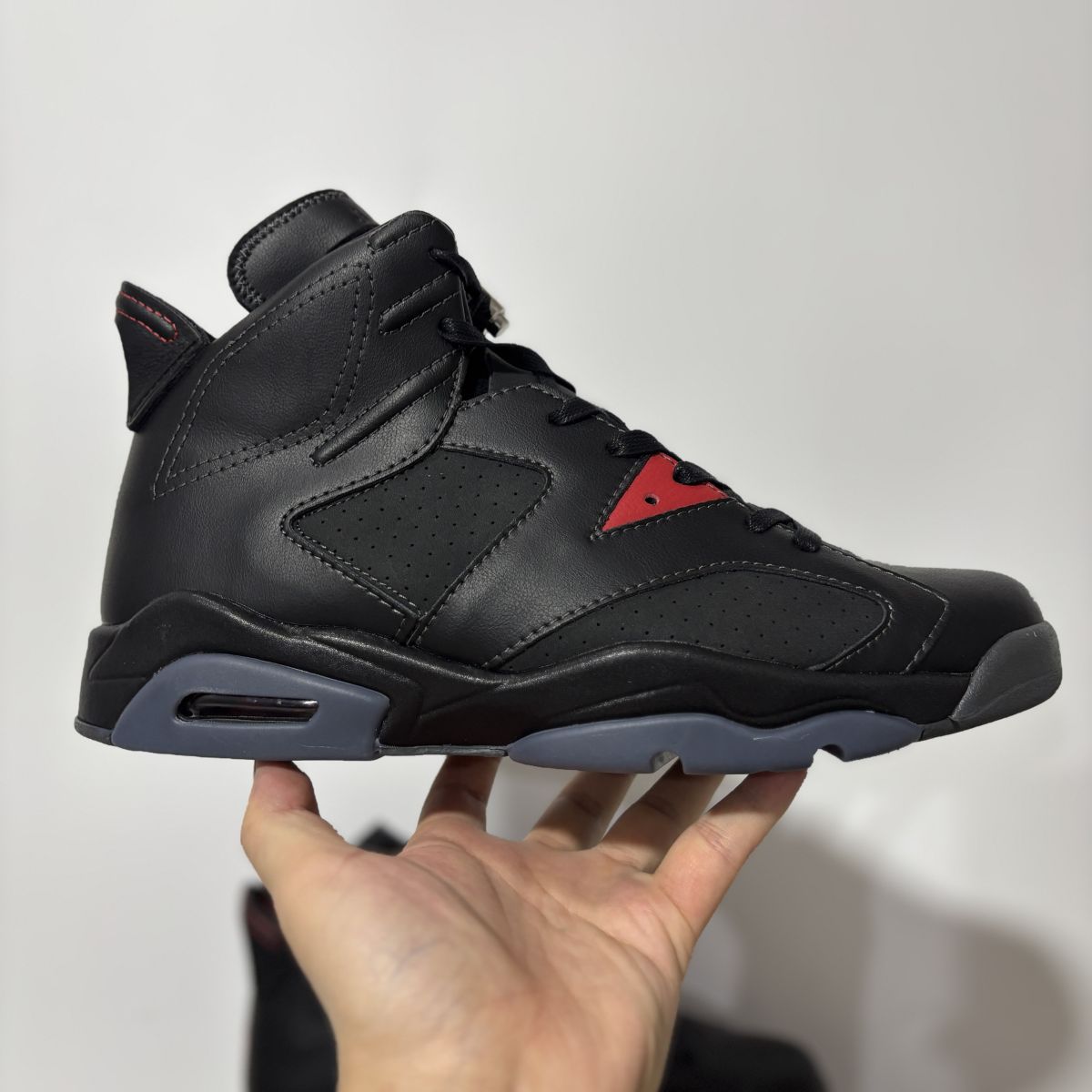 AJ6 BIN23黑红 纯原版⚡️Air Jordan 6 "BIN 23"乔6舒适百搭 防滑耐磨 中帮 复古篮球鞋 II6558-001 尺码:40-47.5 男